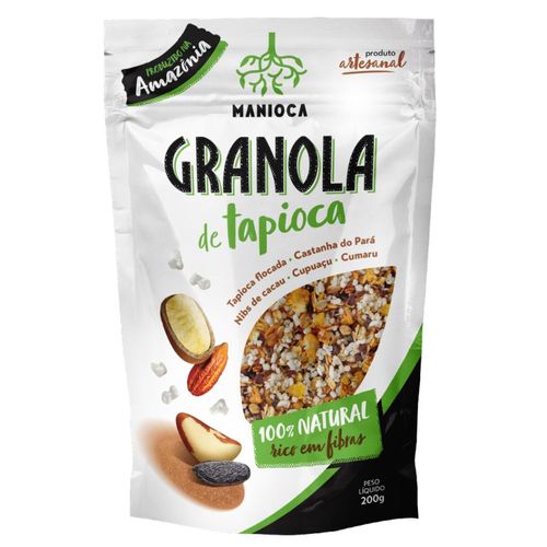 Granola De Tapioca 100% Natural E Vegana - Manioca - 200g