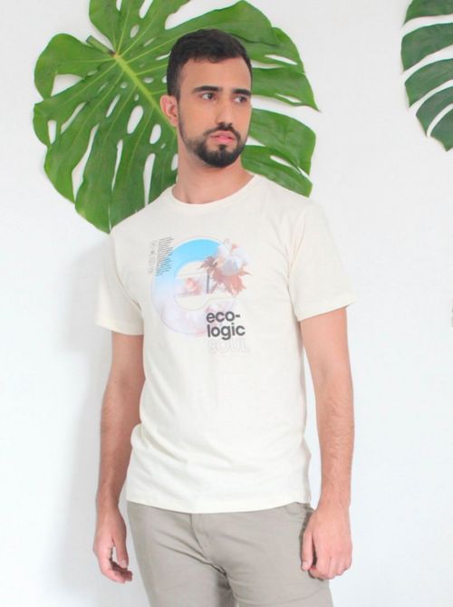 Camiseta Gola Olímpica - Ecologic Soul - Algodão Agroecológico